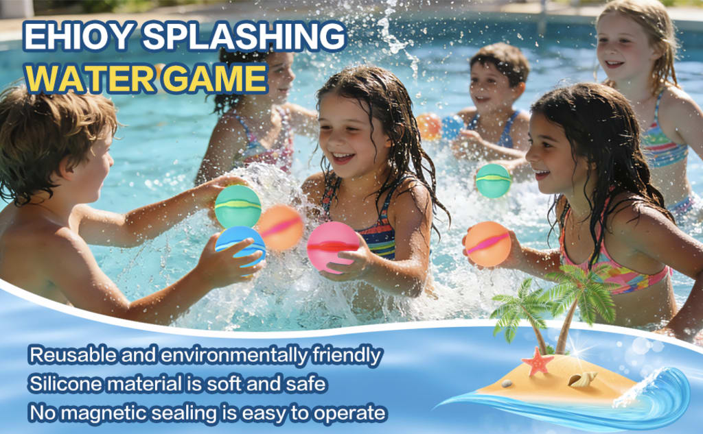 Magnetic Reusable Water Balloons